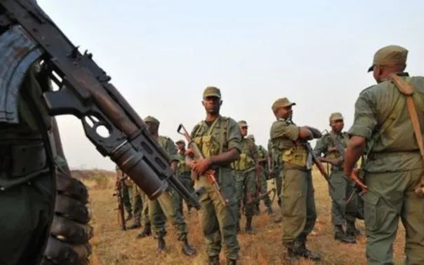 Nigerian soldiers in their fight against Boko Haram. AI accuses the army.