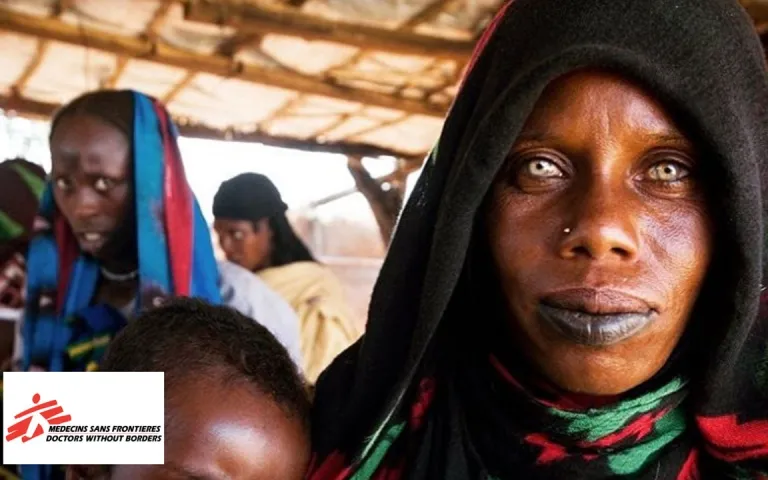 Hopeful refugees. Doctors without borders. 