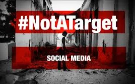 #NotATarget social media campaign against the Syrian war