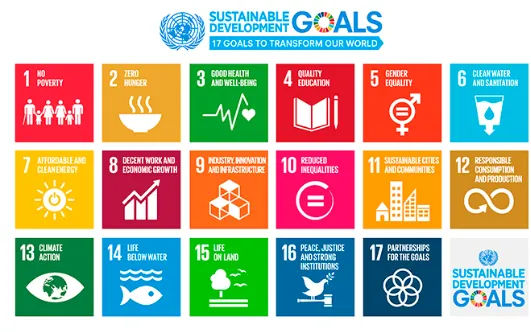 17 Sustainable Development Goals.    Source: UE