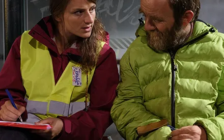 Homeless people census