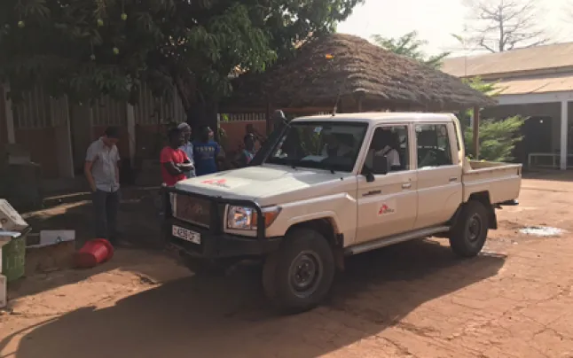 Base of MSF in Bafatá, Guinea Bissau. Source: MSF