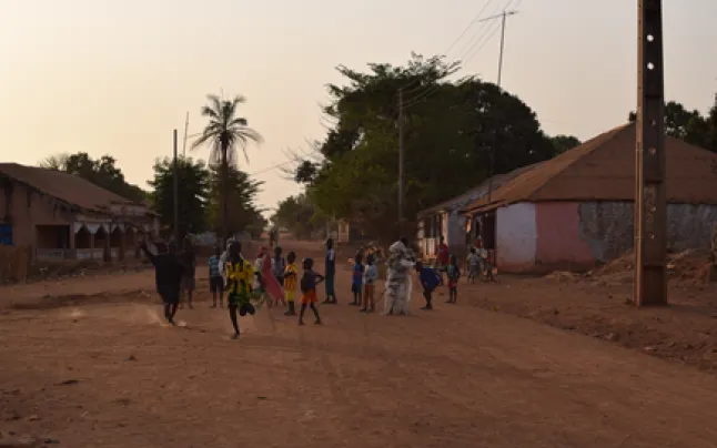 Children after a ceremony in Bafatá, Guinea Bissau.  Source: MSF