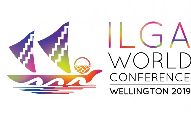Logo of the LGBTI world conference.
