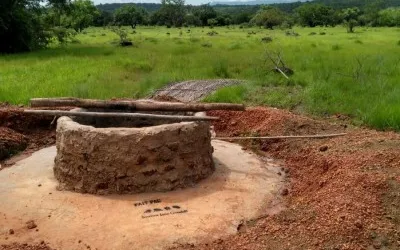 The IJG has been able to build a new well in the village of Sahoro.