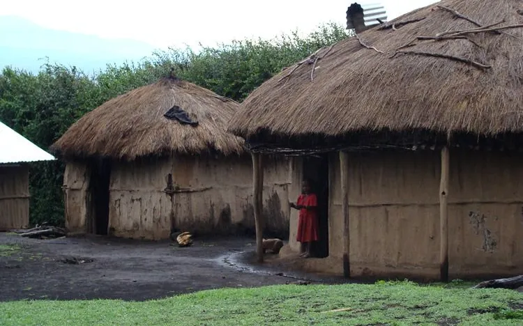 The village of Tanzania where the NGO works