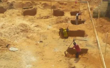 Construction of the fourth phase of the school