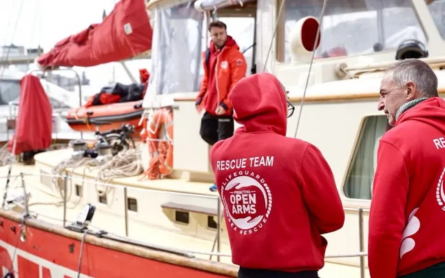 The Open Arms is one of these three rescue organisations which are joining efforts through the alliance #United4Med.