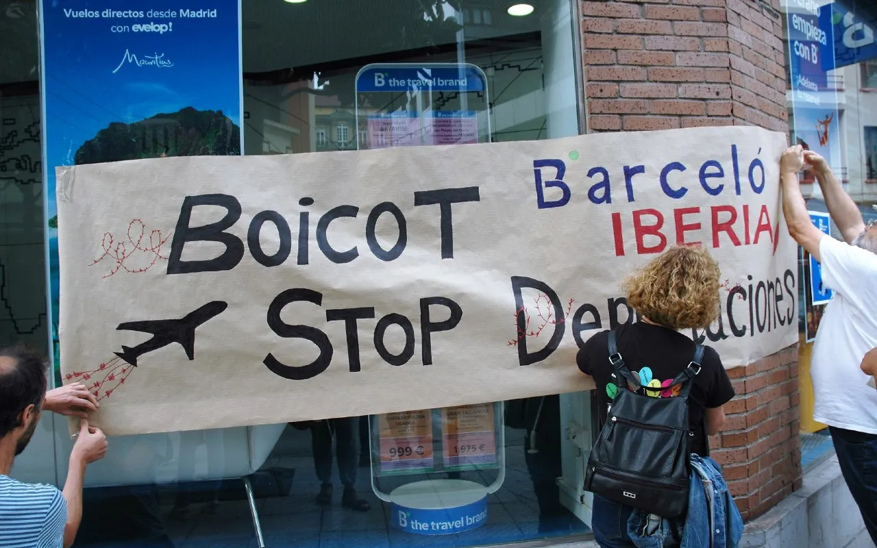 The state campaign to stop deportation flights and close the CIE will continue to intensify this year.