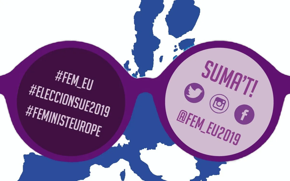 You can collaborate with the campaign and publish your photo on the social network.   Source: FEM_EU