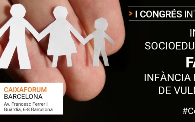 The congress will compile communications on experiences of social-educational intervention with families with children in a situation of vulnerability.  Source: Fundació Pere Tarrés
