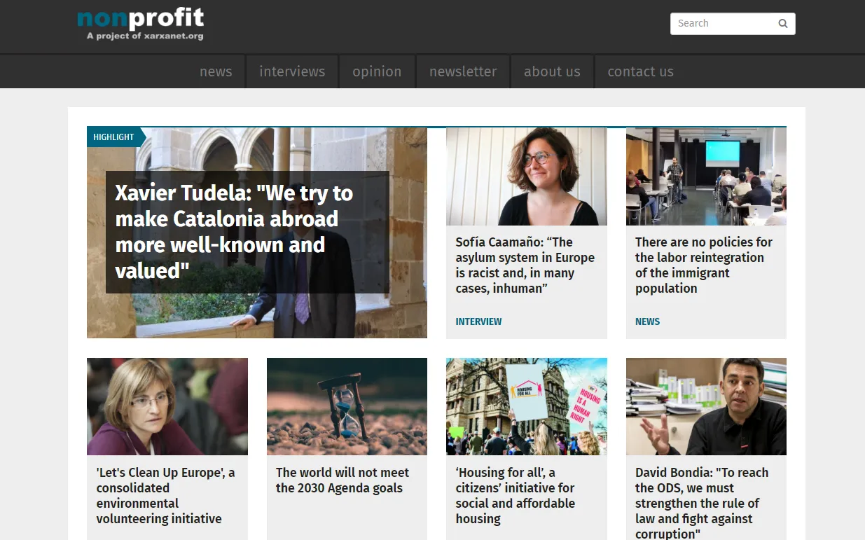 Nonprofit, the international portal of non-profit organizations and volunteering, was set up three years ago, and now it is time to put on a new face.