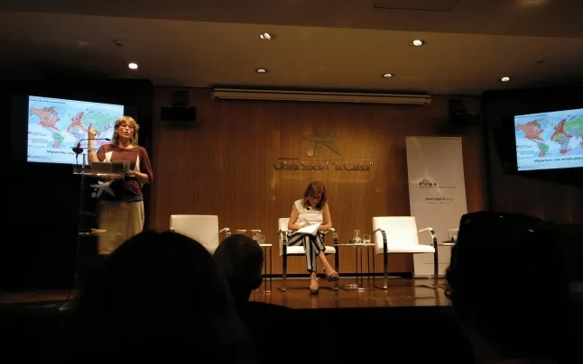 Gemma Pinyol explains that "the right to seek asylum and maritime rescue are being violated"