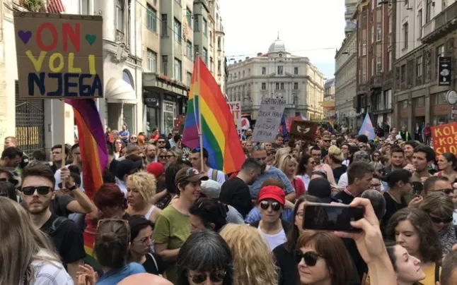 Sarajevo held the first ever LGBTI march in the history of Bosnia and Herzegovina.