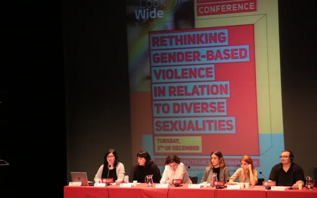 The european project Look wide aims to look at violence from a wide perspective.