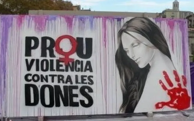 Wall against male violence. 