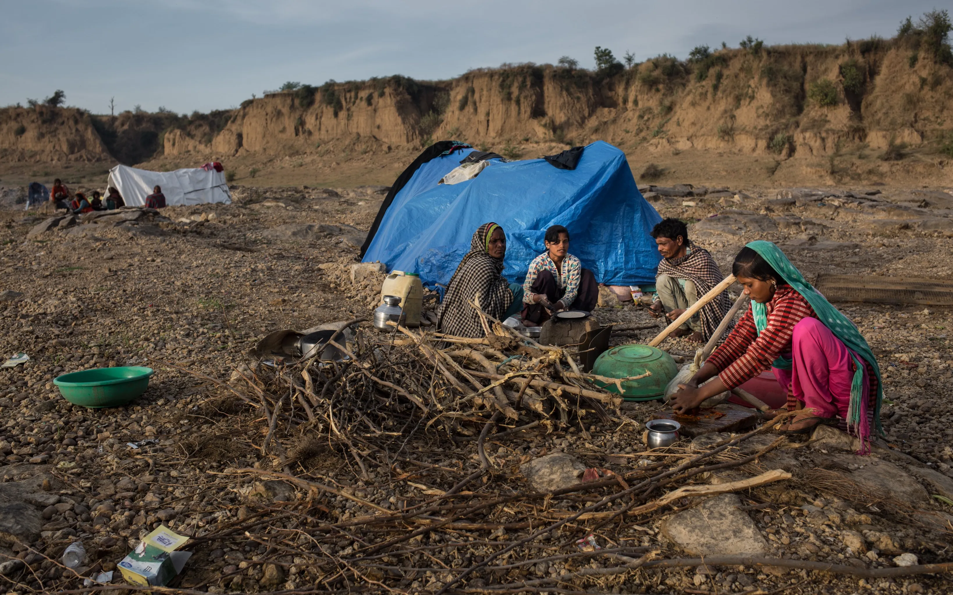 Only 15% of the population in sub-Saharan Africa has access to regular water and soap supply. 