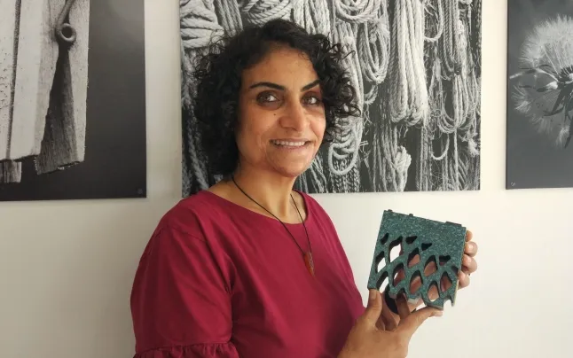 Nadia Ghulam, writer and peace activist.