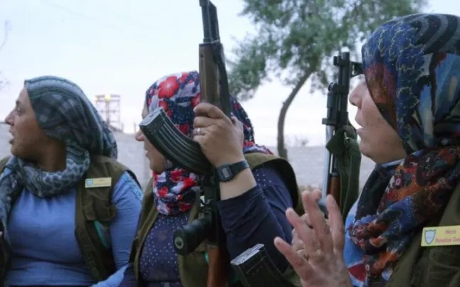 The liberation movement of the Kurdish people is linked to the liberation of women.