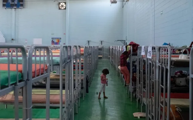 Milions of people had to flee  from their homes because of the war, persecutions or threats in 2020.