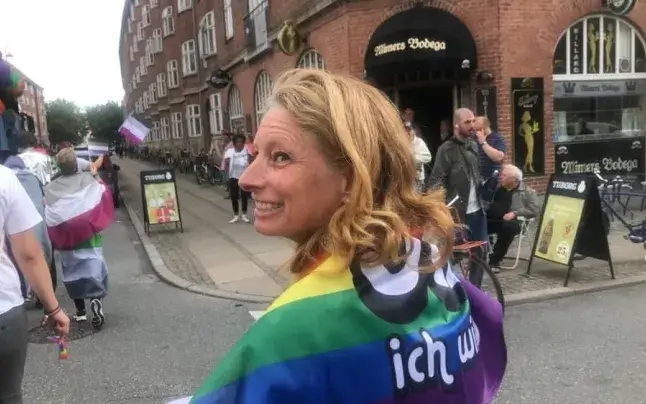 Maria von Känel fights for LGBT + rights organizations in Switzerland. 