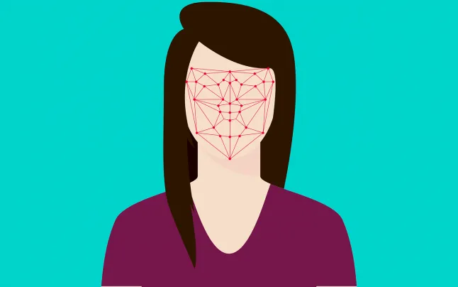 Illustration of an automation system for collecting biometric data.