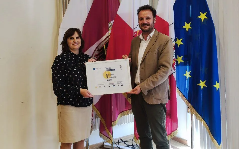 The Trento EV Capital 2024 Candidate certificate was received today  by Gabriele Pedrini in Brussels.