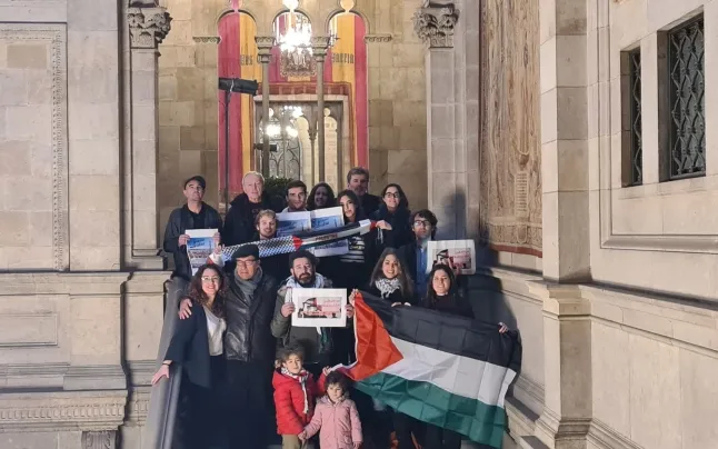 The Coalition Prou Complicitat amb Israel has led the campaign to break the twinning agreement between Barcelona and Tel-Aviv.