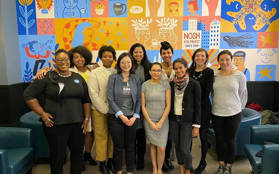 The members of 500 Women Scientists.