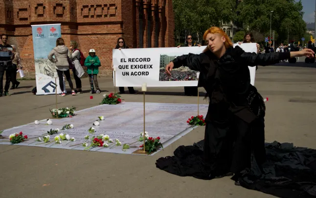 The Clean Clothes Campaign has organized a tribute to the victims of the Rana Plaza tragedy.