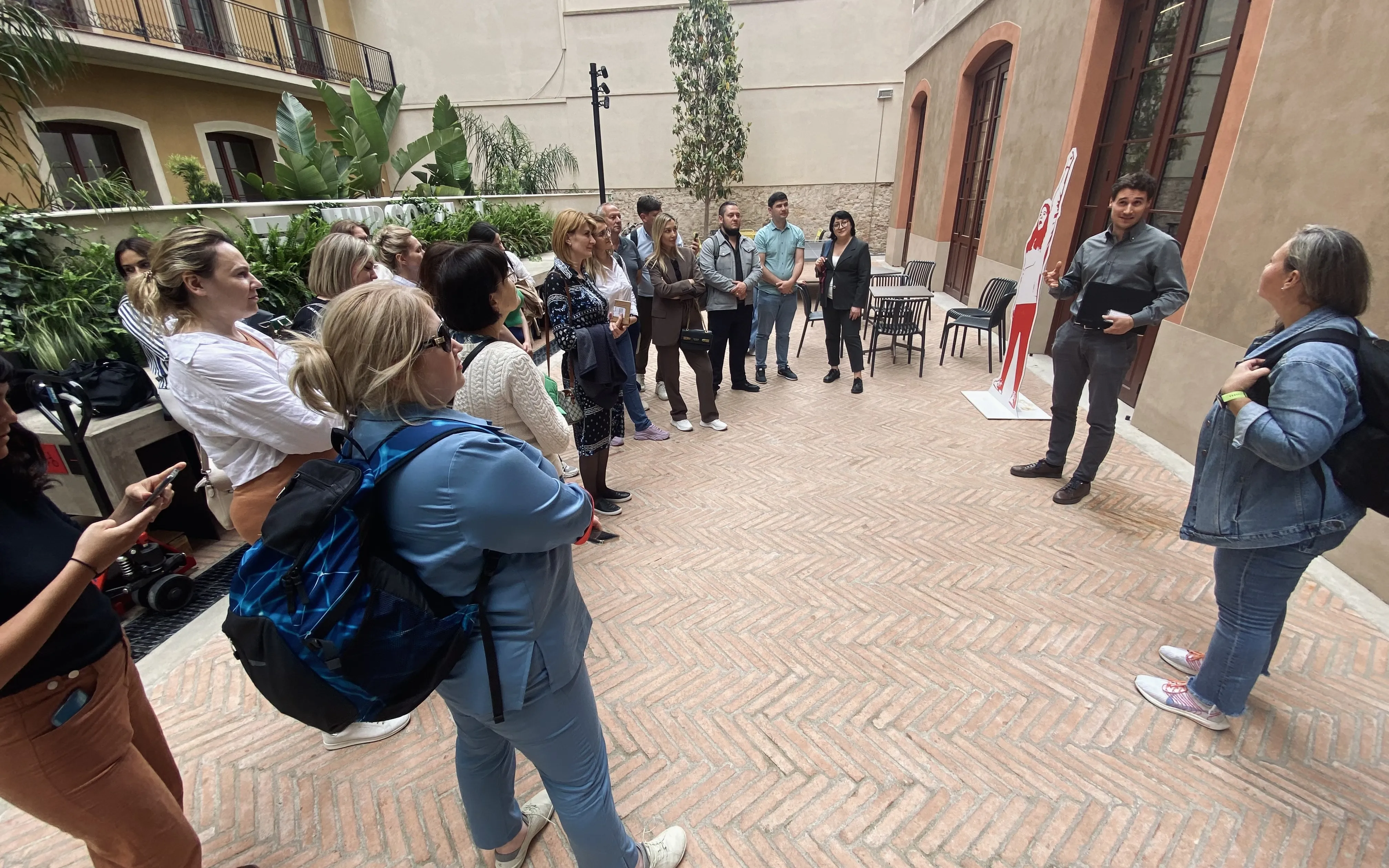 The Moldovan organizations visited Catalonia to learn  of Catalan inclusion enterprises.