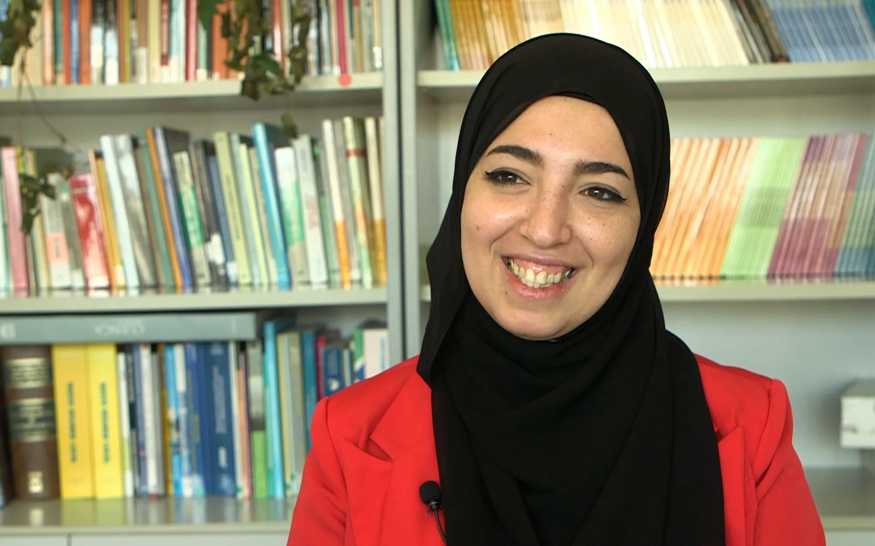 Laila Ajjawi, artist and advocate for the rights of migrants and refugees.