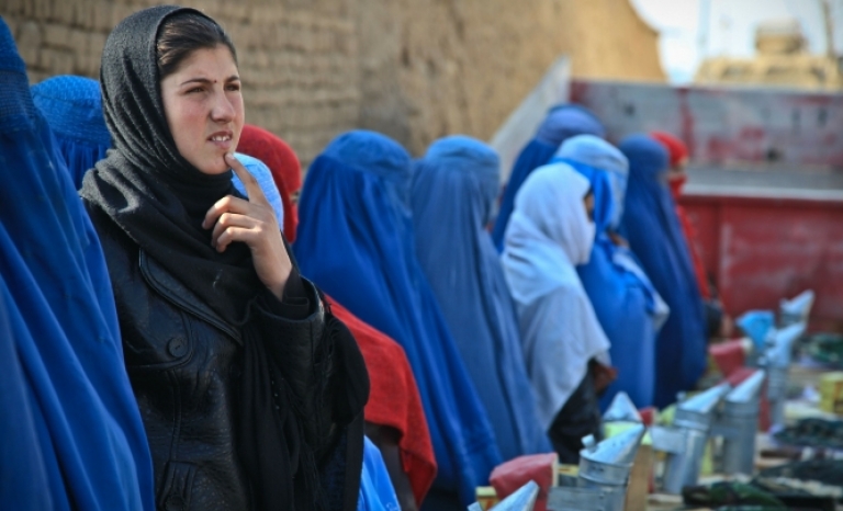  Many Afghan women have been widowed as a result of the conflict and the pandemic.