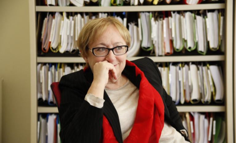 Isabel Baixeras, the legal expert who drafted the injunction
