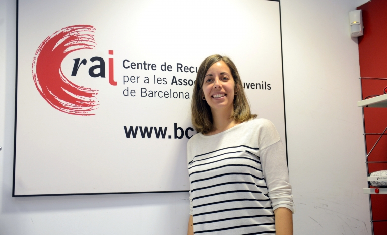 Marina Rahola, Funding and International Activities Advisor at the Resource Centre for Youth Associations of Barcelona