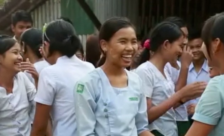 School in 'Tzhat Ya Lar'. Source: Colabora Birmania