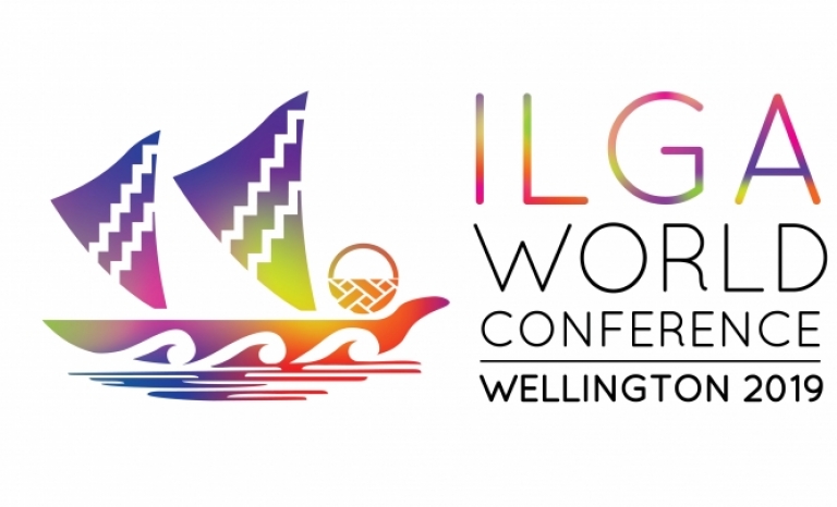 Logo of the LGBTI world conference.