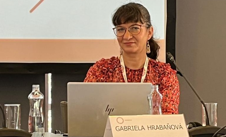 Gabriela Hrabanova, Executive Director at European Roma Grassroots Organizations (ERGO) Network.