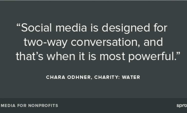 Social media are stronger when there’s a conversation / Photo: sproutsocial.com