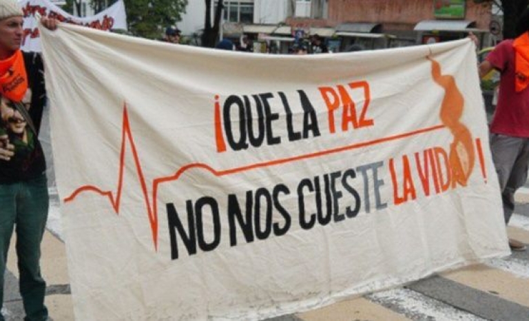 More than 620 murders of activist people in Colombia