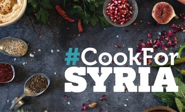 #CookForSyria campaign. Image: #CookForSyria