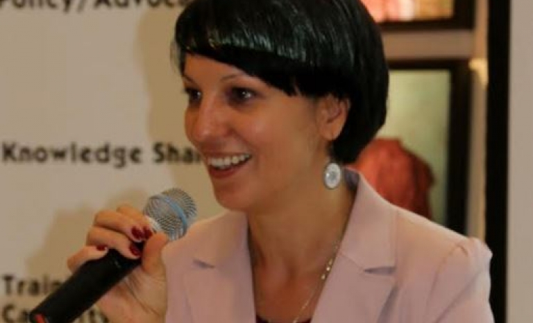 Cristina Rigman, president of CEV.