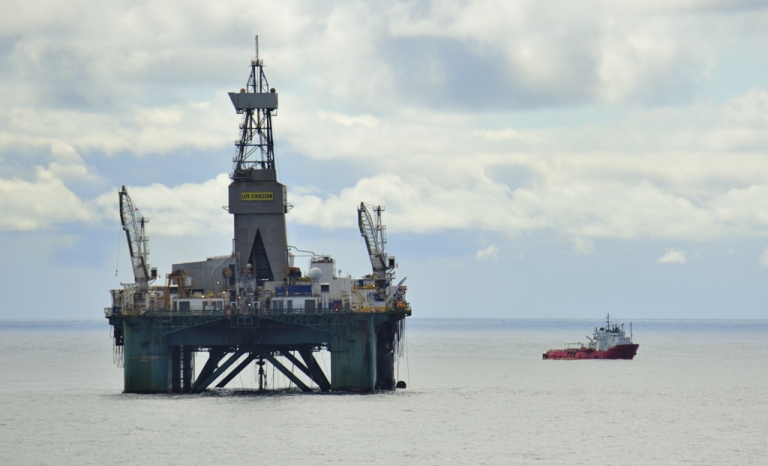 Oil drilling in the Barents Sea. Photo: Wikimedia
