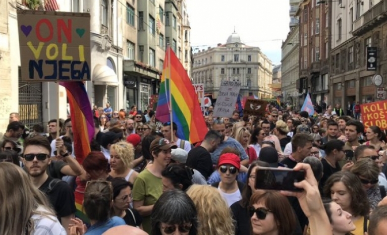 Sarajevo held the first ever LGBTI march in the history of Bosnia and Herzegovina.