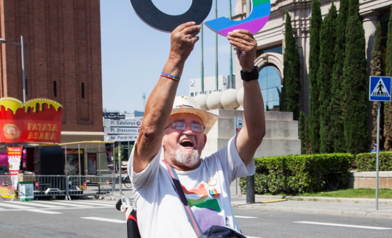 People who are dependent or elderly people are often forgotten about in the LGBTI community  / Photo: Fundació Enllaç