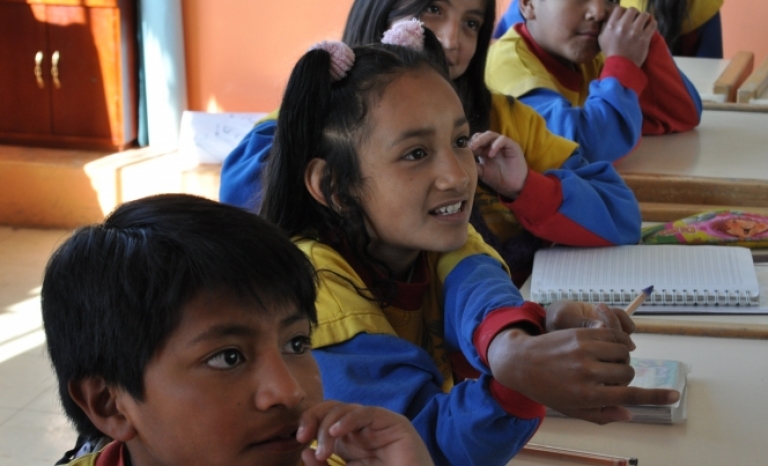 Fundación Comparte works for the right to education of more than 15,000 children.