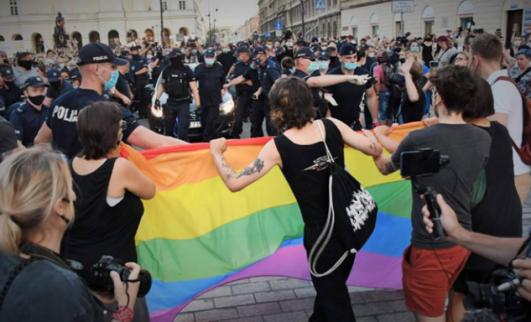 In Poland, government is violating the fundamental rights of LGBTI people.
