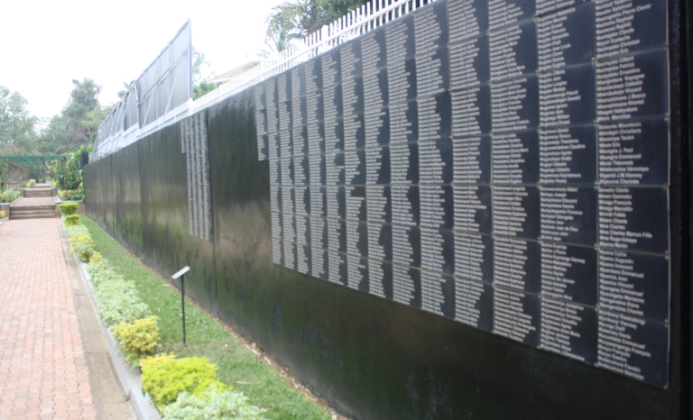 Names of the 250.000 Tutsis buried in the KGM