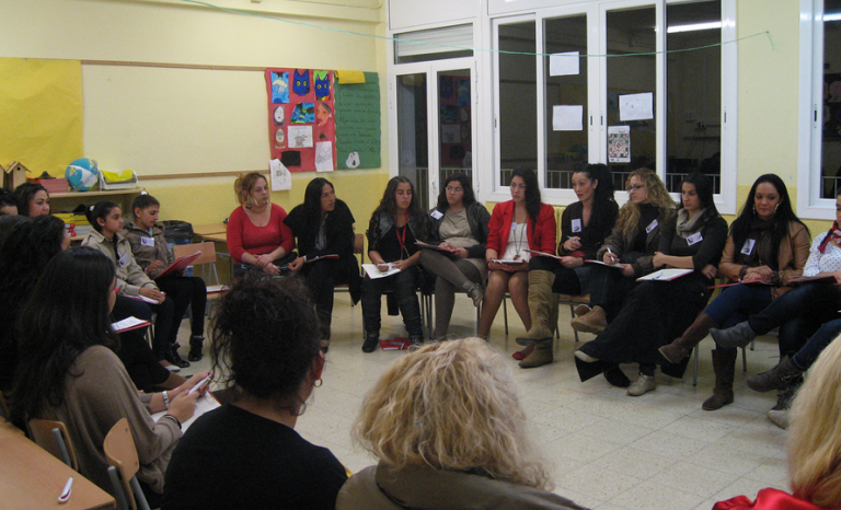 Members of the association at an activity this year / Photo: Associació gitana de dones Drom Kotar Mestipen