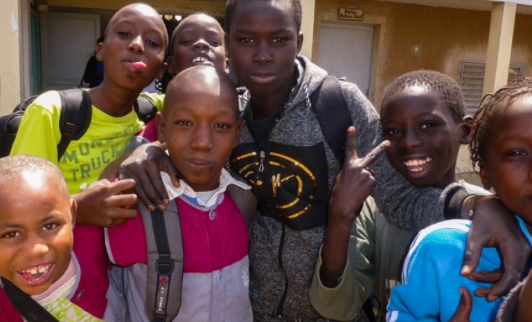 The Babel Foundation is working to educate children in Senegal. 